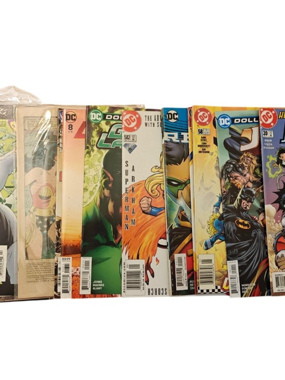 DC Comics Lot Of 22 Comic Books Mixed Superman JLA Wonder Woman 00s